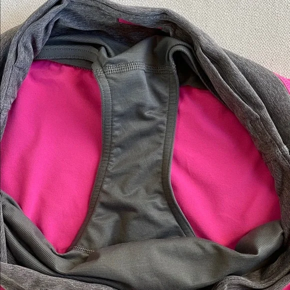 Lululemon Speed Short 4-way Stretch Raspberry Glo Light/Heathered Slate, size 6 - Picture 8 of 8